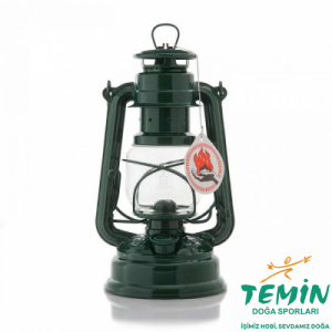 Feuerhand Hurricane Lantern 276 Gemici Feneri Koyu Yeşil