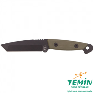 Turq Gear Wolf Tanto - Cubic G10 Army Green Elcik - Sleipner Graphite Black (Siyah) Bıçak