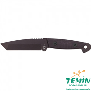 Turq Gear Wolf Tanto - Cubic G10 Black Elcik - Sleipner Graphite Black (Siyah) Bıçak