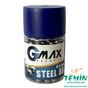 Gmax Defense Steel BB 4.5mm Havalı Saçma - 250 Adet