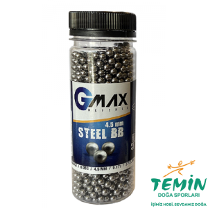 Gmax Defense Steel BB 4.5mm Havalı Saçma - 1500 Adet